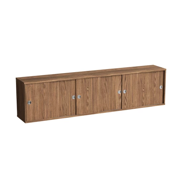 Brace cabinet Walnut 1800 mm 6 sliding doors