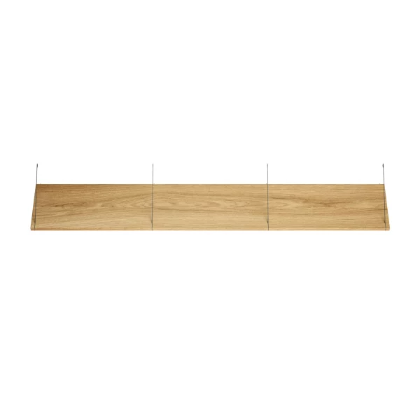 Brace shelf Oak 1800 mm grey brackets