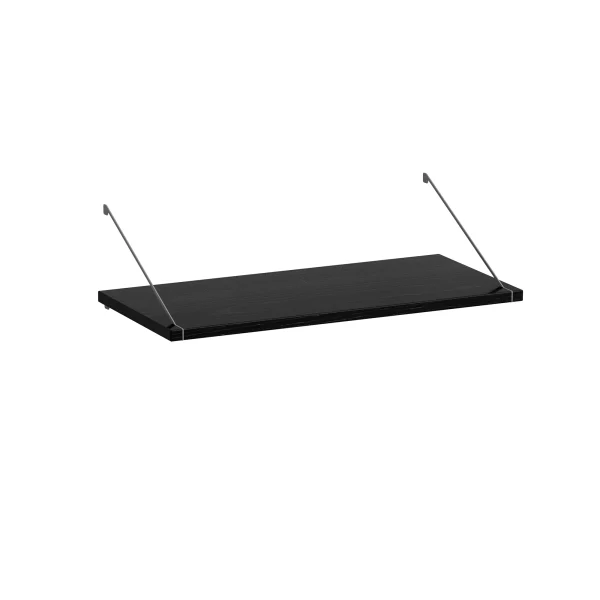 Brace shelf Black Diamond Ash 600 mm grey brackets